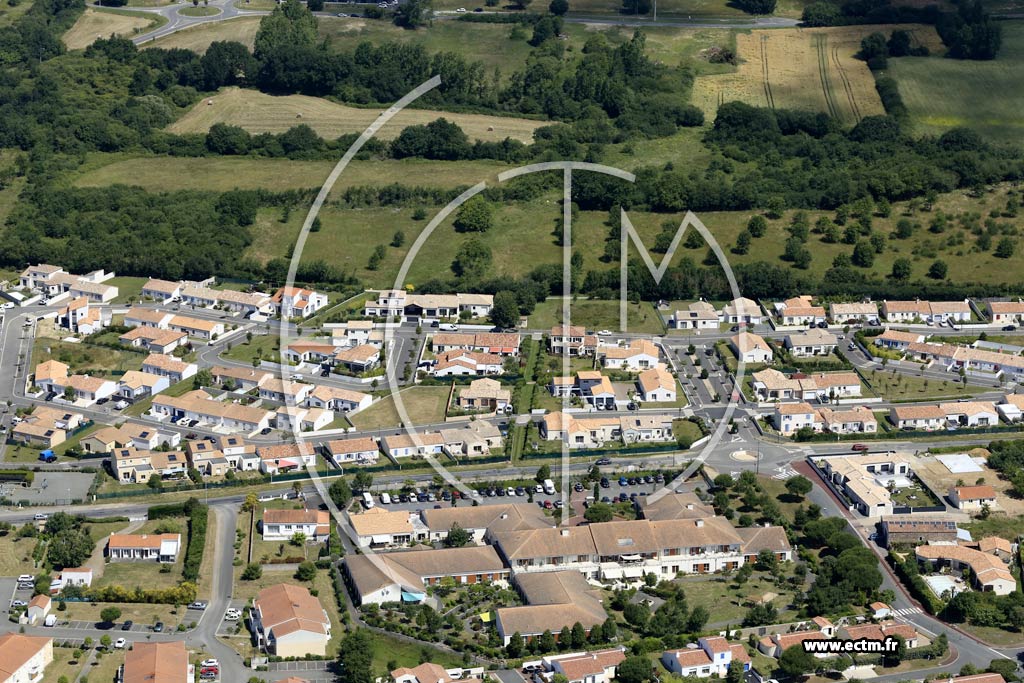 Photo arienne de Olonne-sur-Mer (la Garnauderie)