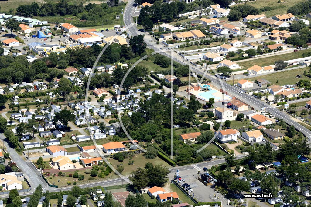 Photo arienne de Olonne-sur-Mer (la Loubine)