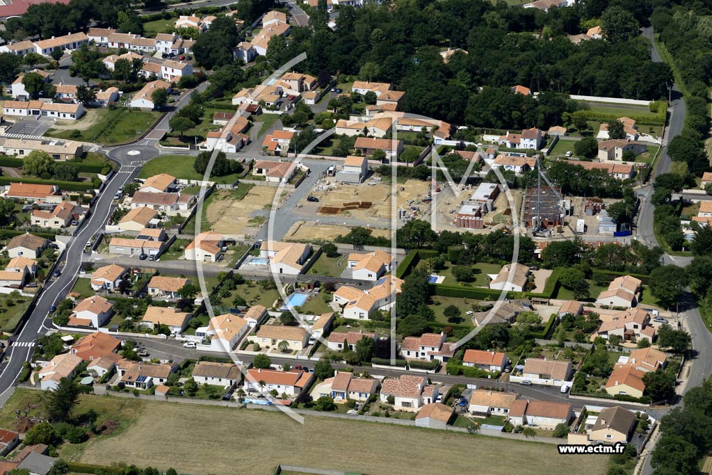 Photo arienne de Olonne-sur-Mer (la Maison Neuve)