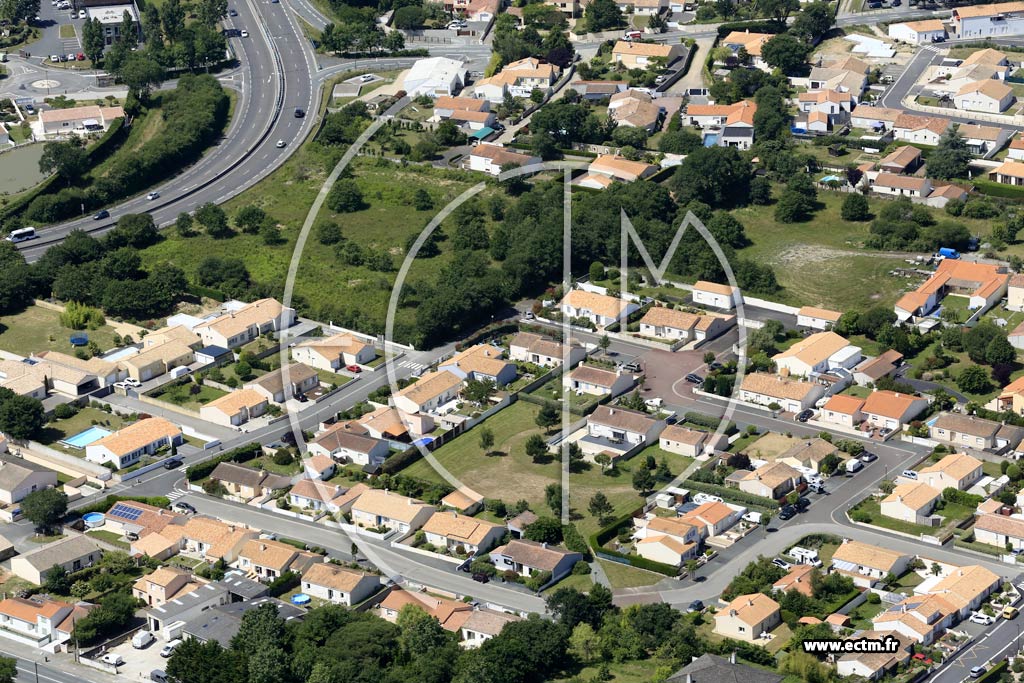 Photo arienne de Olonne-sur-Mer (la Maison Neuve)