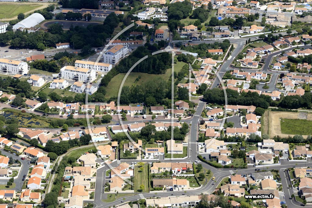 Photo arienne de Olonne-sur-Mer (la Mrinire)