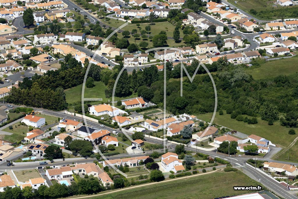 Photo arienne de Olonne-sur-Mer (la Paillolire)