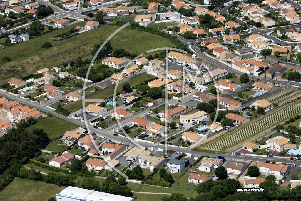 Photo arienne de Olonne-sur-Mer (la Paillolire)