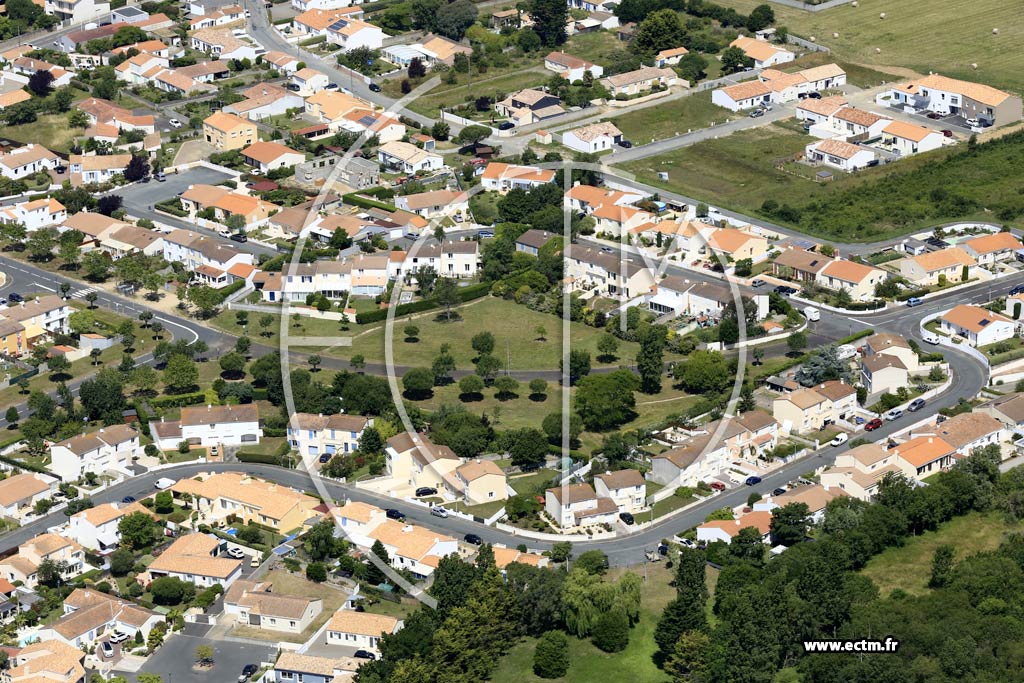 Photo arienne de Olonne-sur-Mer (la Paillolire)