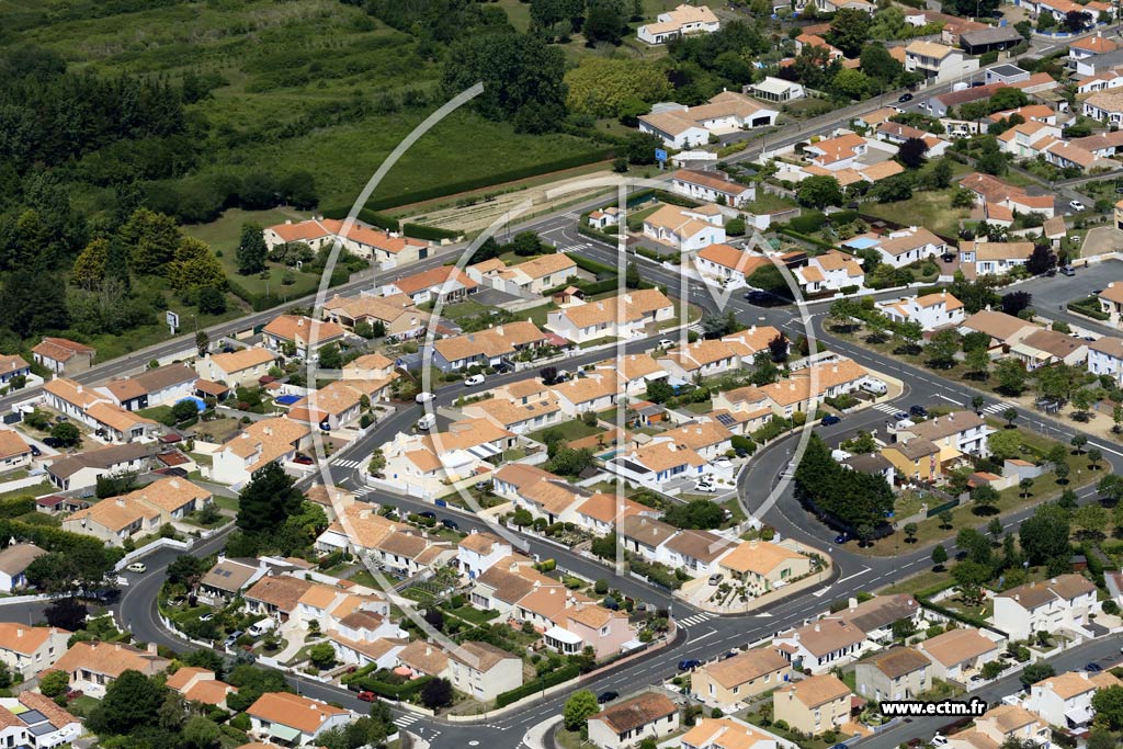 Photo arienne de Olonne-sur-Mer (la Paillolire)