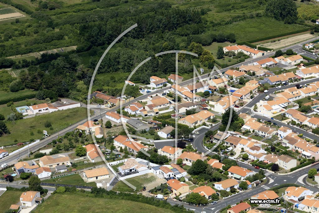 Photo arienne de Olonne-sur-Mer (la Paillolire)