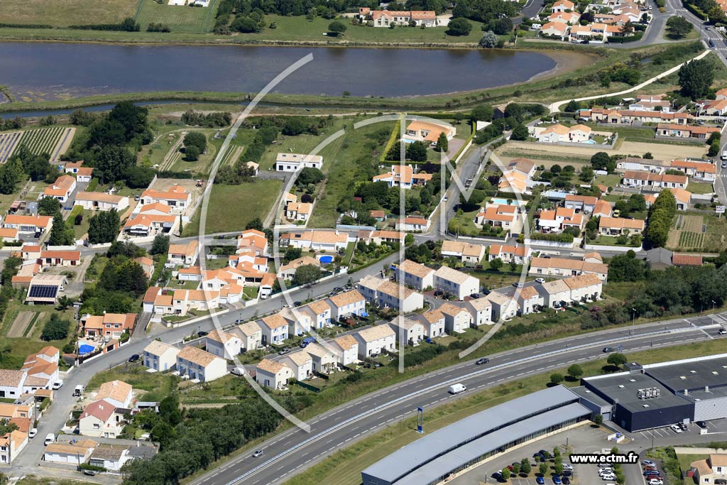 Photo arienne de Olonne-sur-Mer (la Roulire)