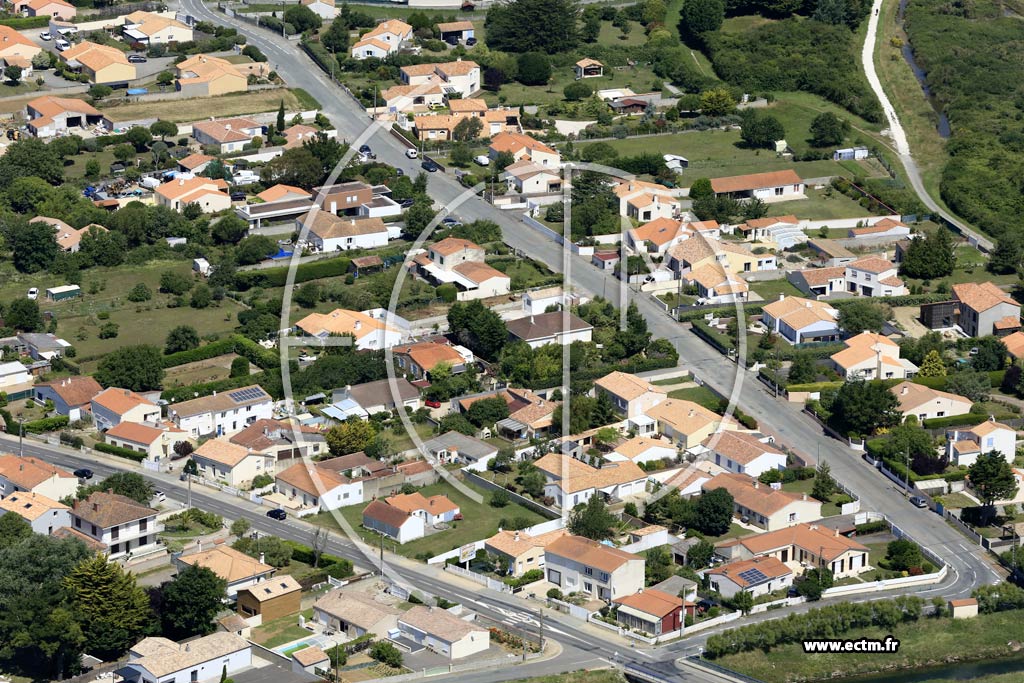 Photo arienne de Olonne-sur-Mer (le Chail)