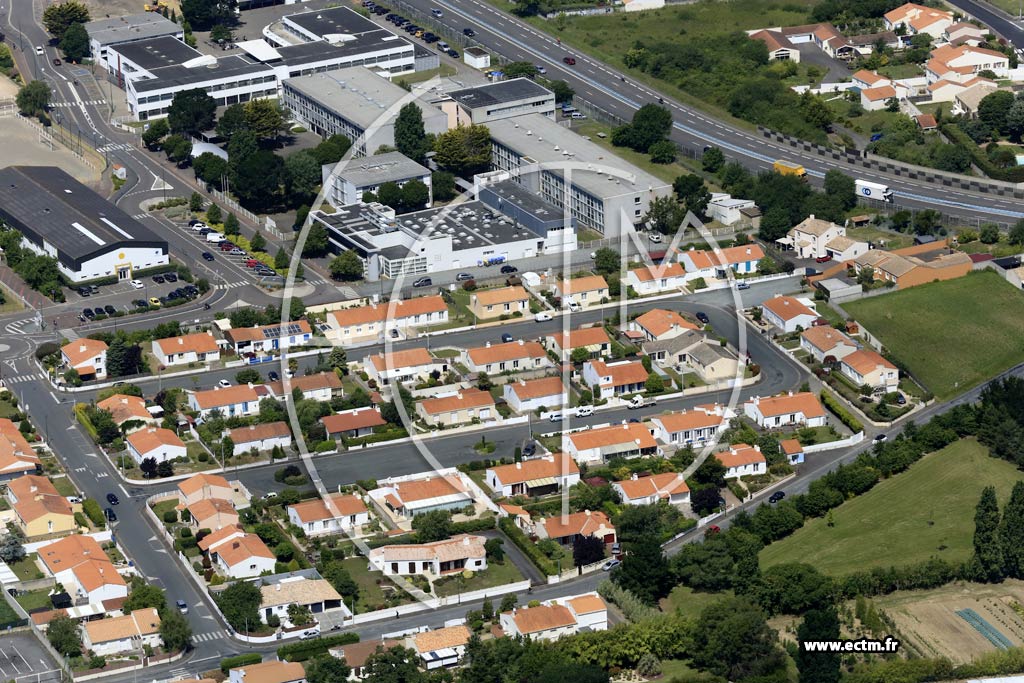 Photo arienne de Olonne-sur-Mer (les Chirons)