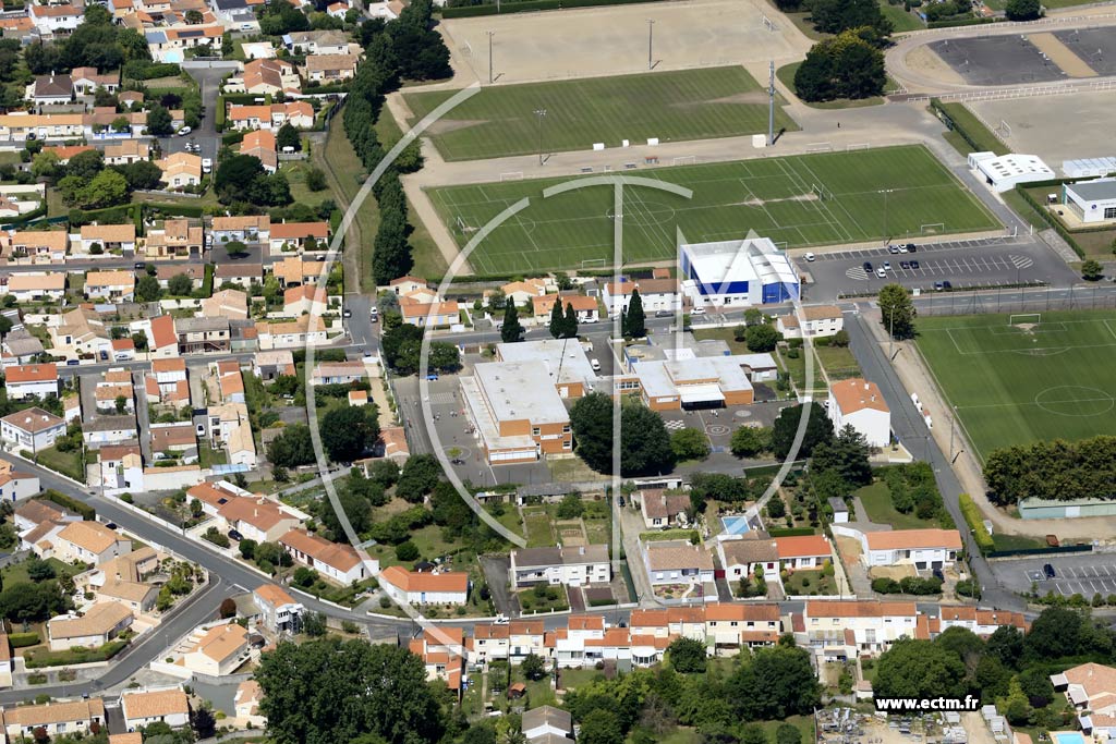 Photo arienne de Olonne-sur-Mer (les Chirons)