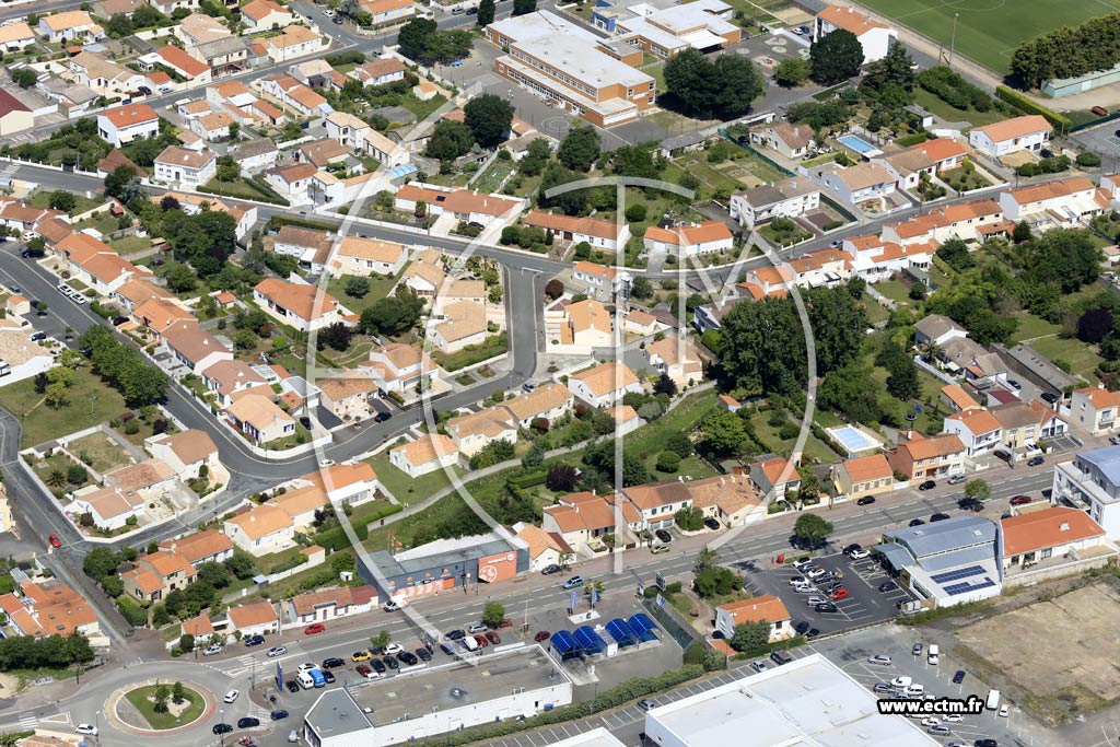 Photo arienne de Olonne-sur-Mer (les Chirons)