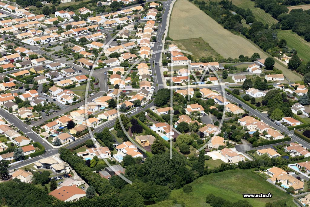 Photo arienne de Olonne-sur-Mer (les Vigneaux)