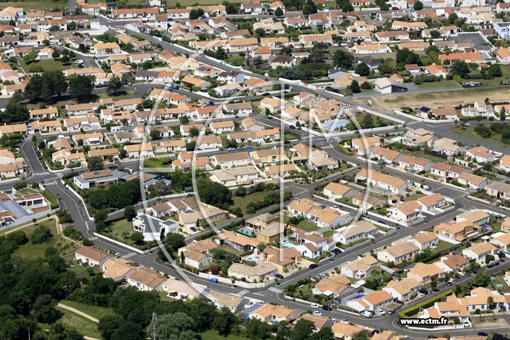 Photo arienne de Olonne-sur-Mer (les Vigneaux)