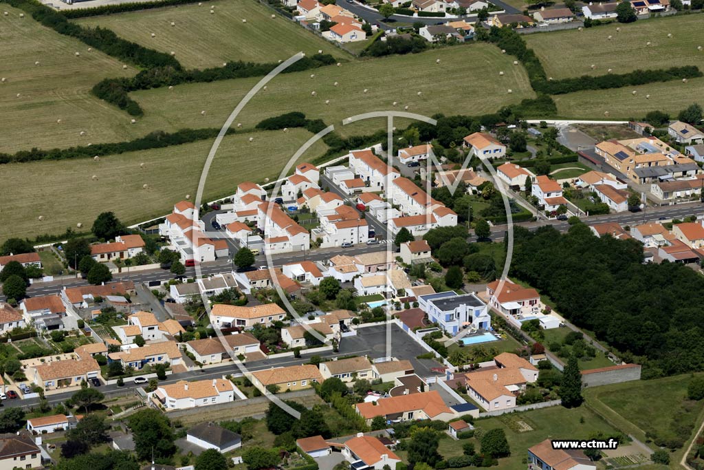 Photo arienne de Olonne-sur-Mer (les Vigneaux)