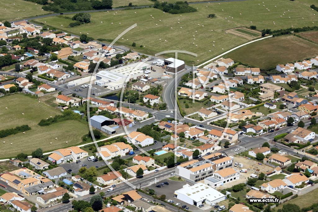 Photo arienne de Olonne-sur-Mer (les Vigneaux)