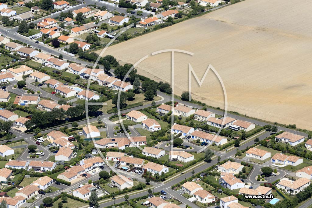 Photo arienne de Saint-Mathurin