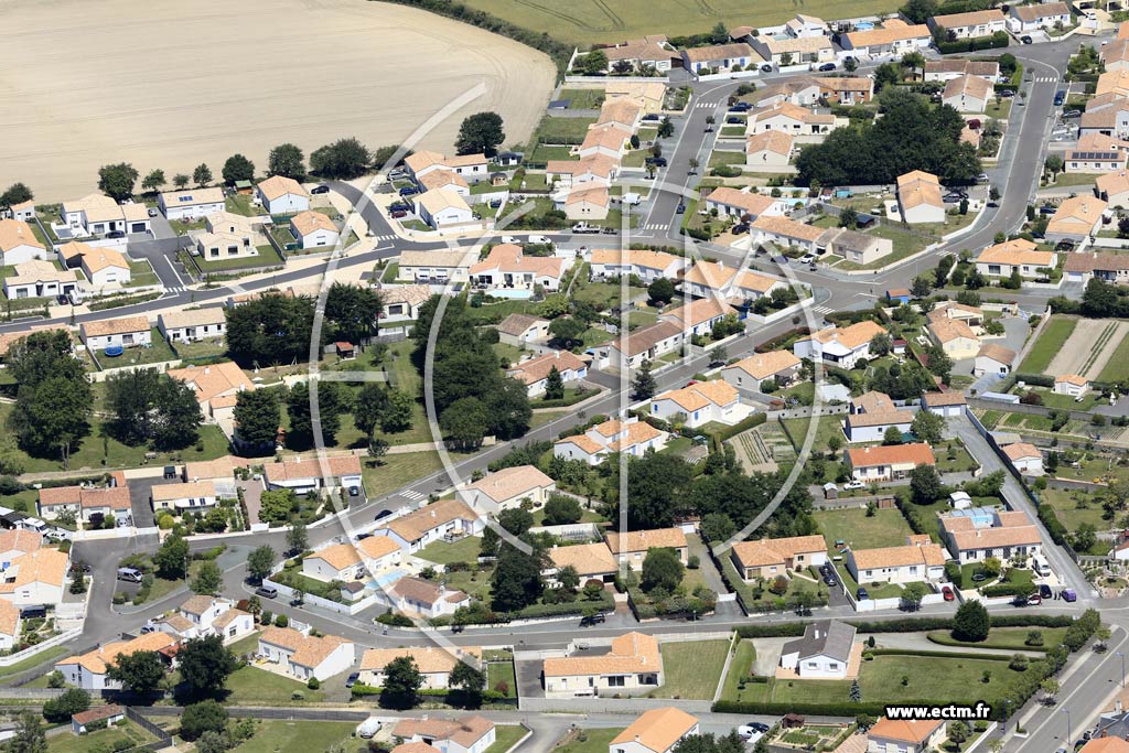 Photo arienne de Saint-Mathurin