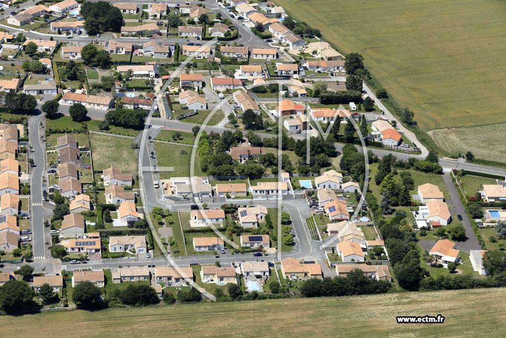 Photo arienne de Saint-Mathurin