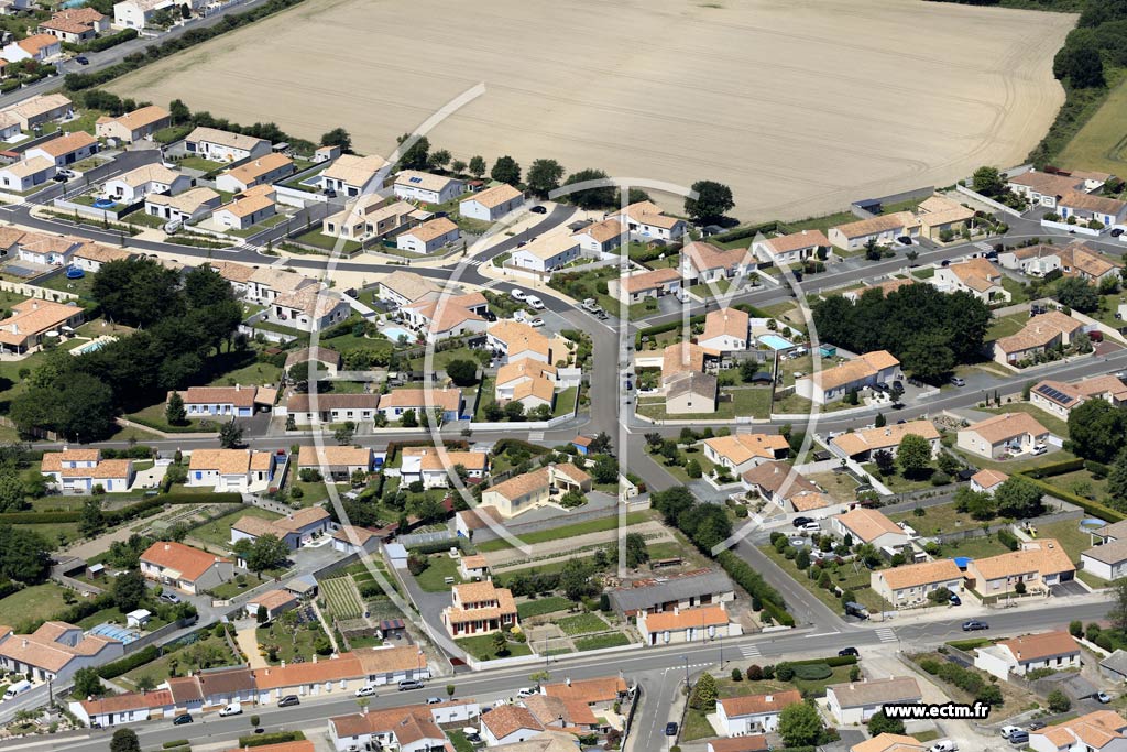 Photo arienne de Saint-Mathurin