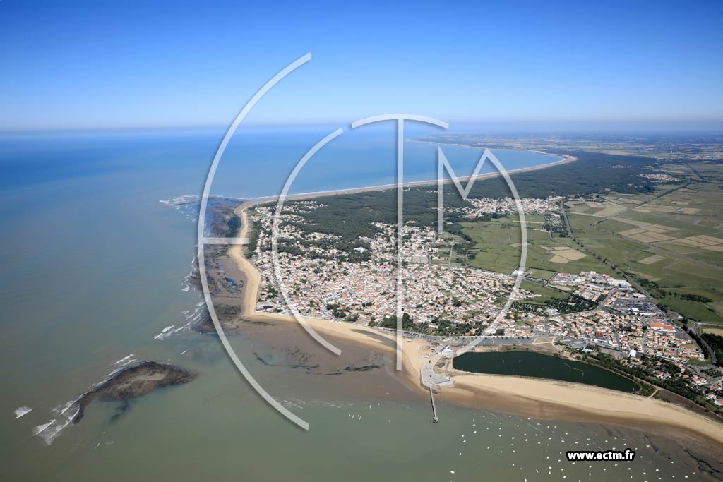 Photo arienne de La Tranche-sur-Mer