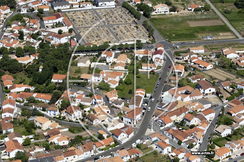 Photo arienne de La Tranche-sur-Mer