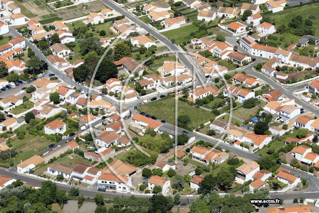 Photo arienne de La Tranche-sur-Mer