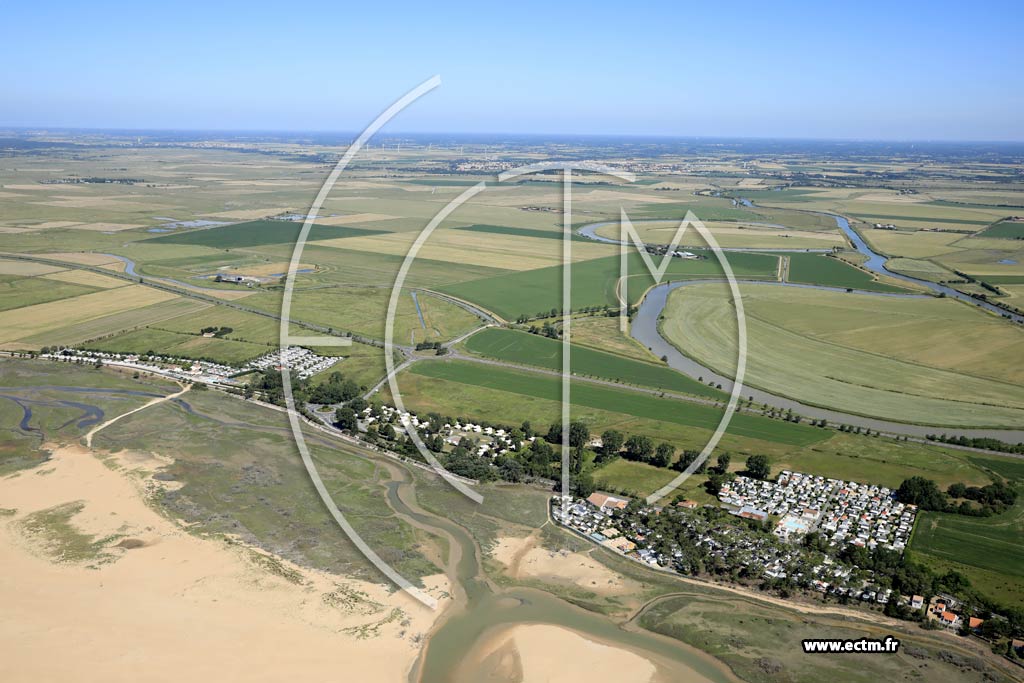 Photo arienne de La Tranche-sur-Mer (Bellevue - les Prises - la Belle Henriette)