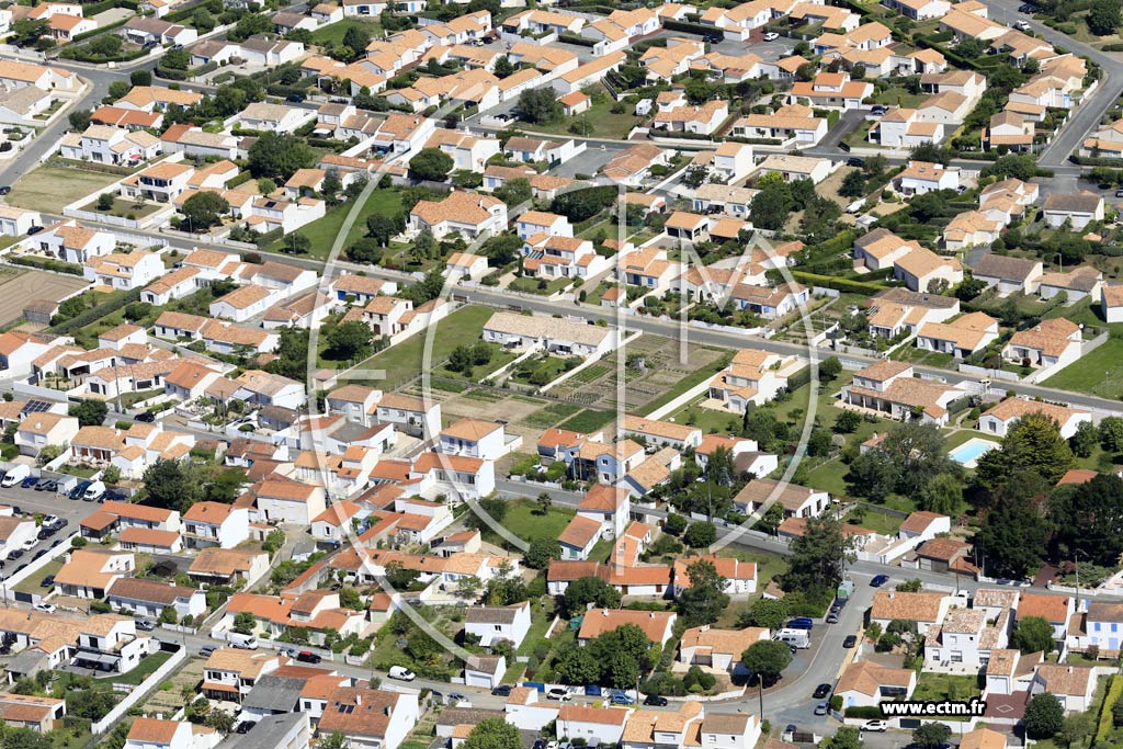 Photo arienne de La Tranche-sur-Mer (Centre)