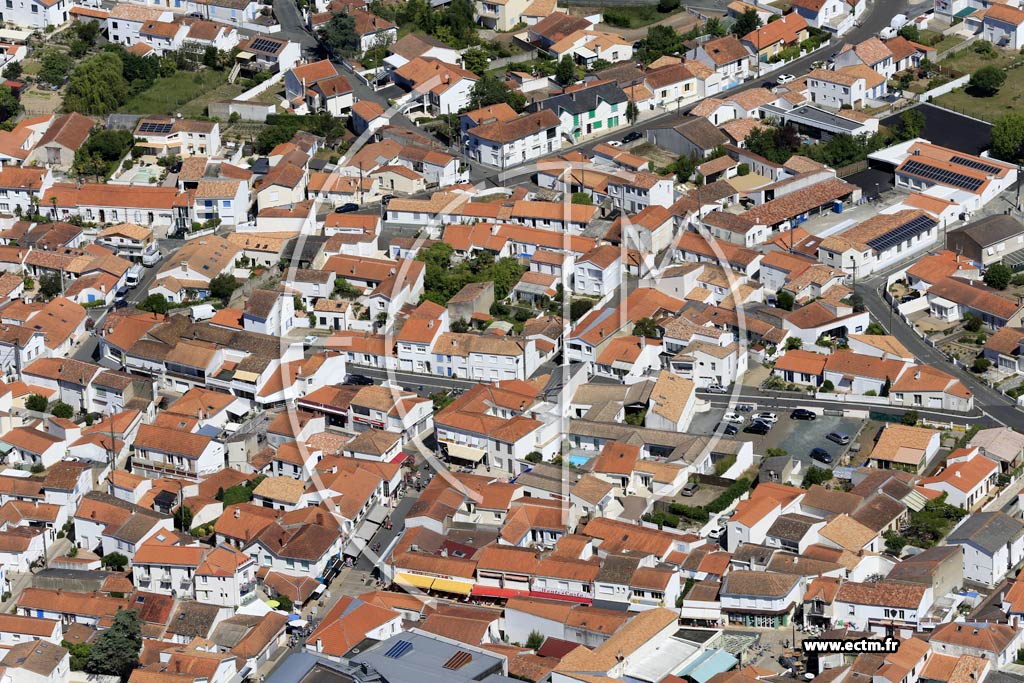 Photo arienne de La Tranche-sur-Mer (Centre)