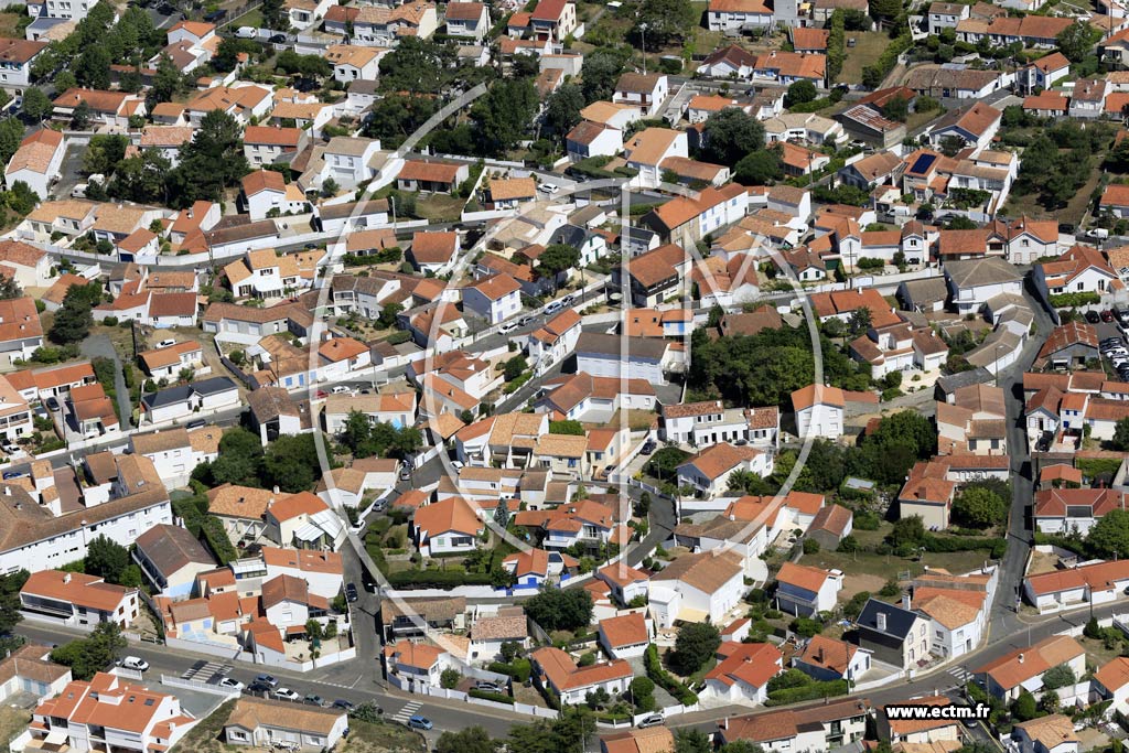 Photo arienne de La Tranche-sur-Mer (Centre)