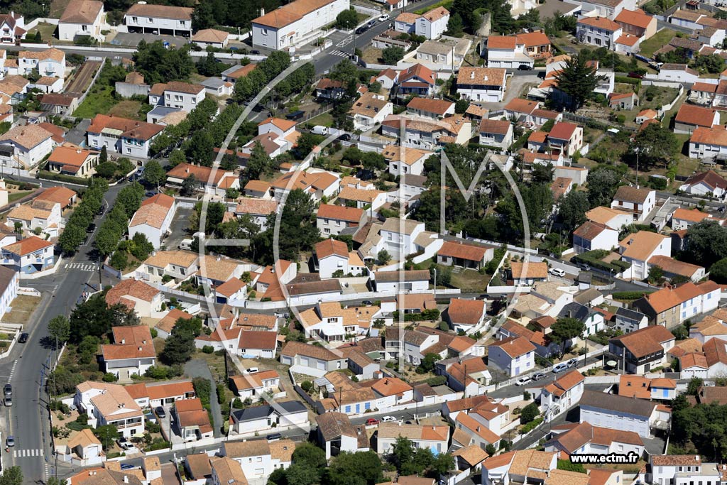 Photo arienne de La Tranche-sur-Mer (Centre)