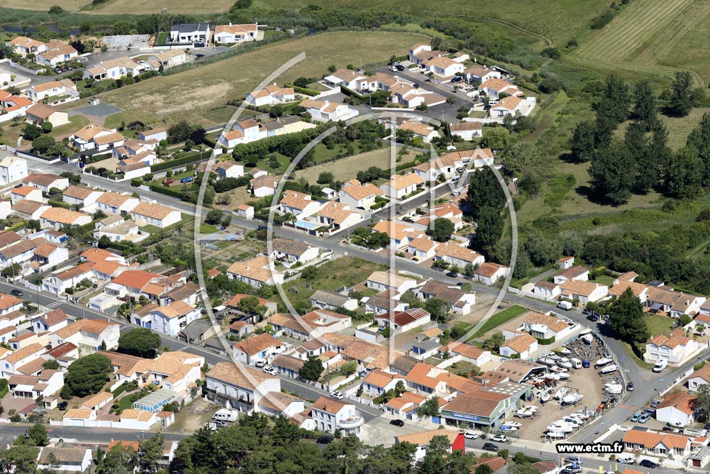 Photo arienne de La Tranche-sur-Mer (la Grire)