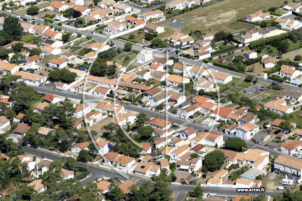 Photo arienne de La Tranche-sur-Mer (la Grire)