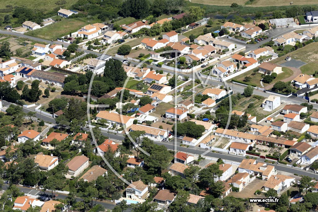 Photo arienne de La Tranche-sur-Mer (la Grire)