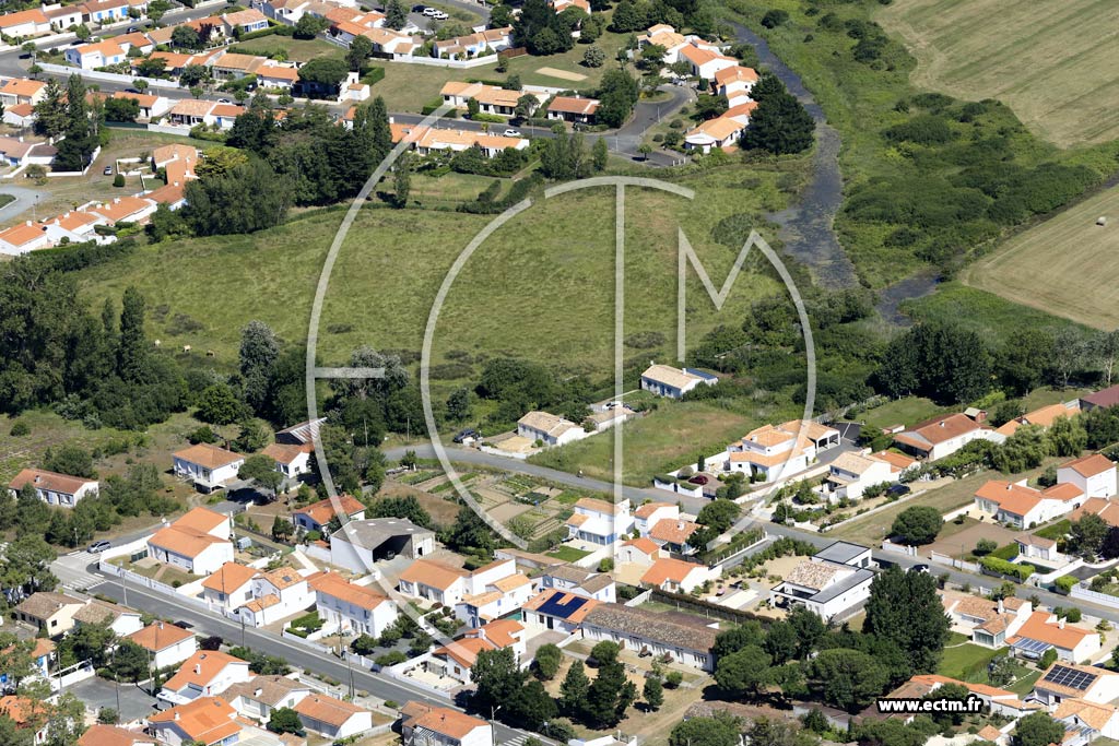 Photo arienne de La Tranche-sur-Mer (la Grire)