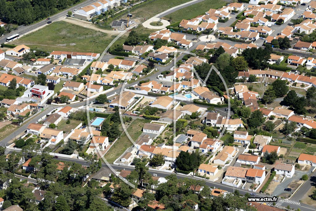 Photo arienne de La Tranche-sur-Mer (la Grire)