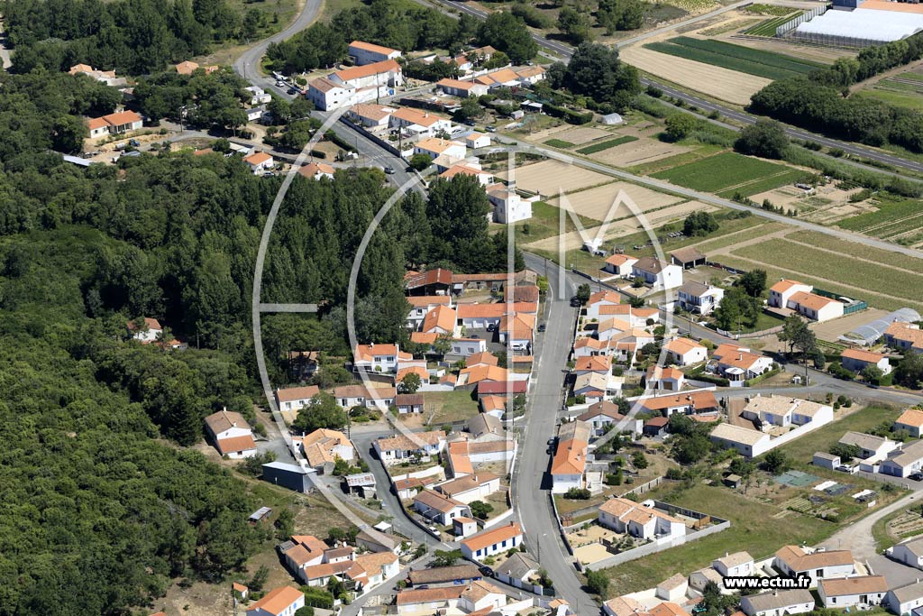 Photo arienne de La Tranche-sur-Mer (la Terrire)