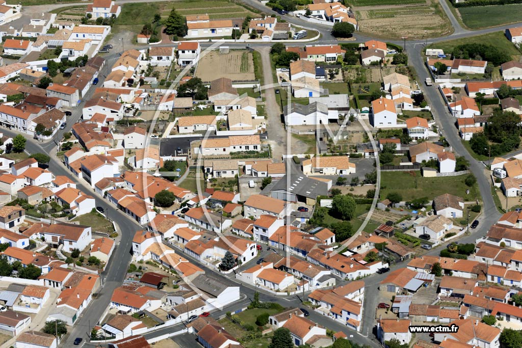 Photo arienne de La Tranche-sur-Mer (la Terrire)