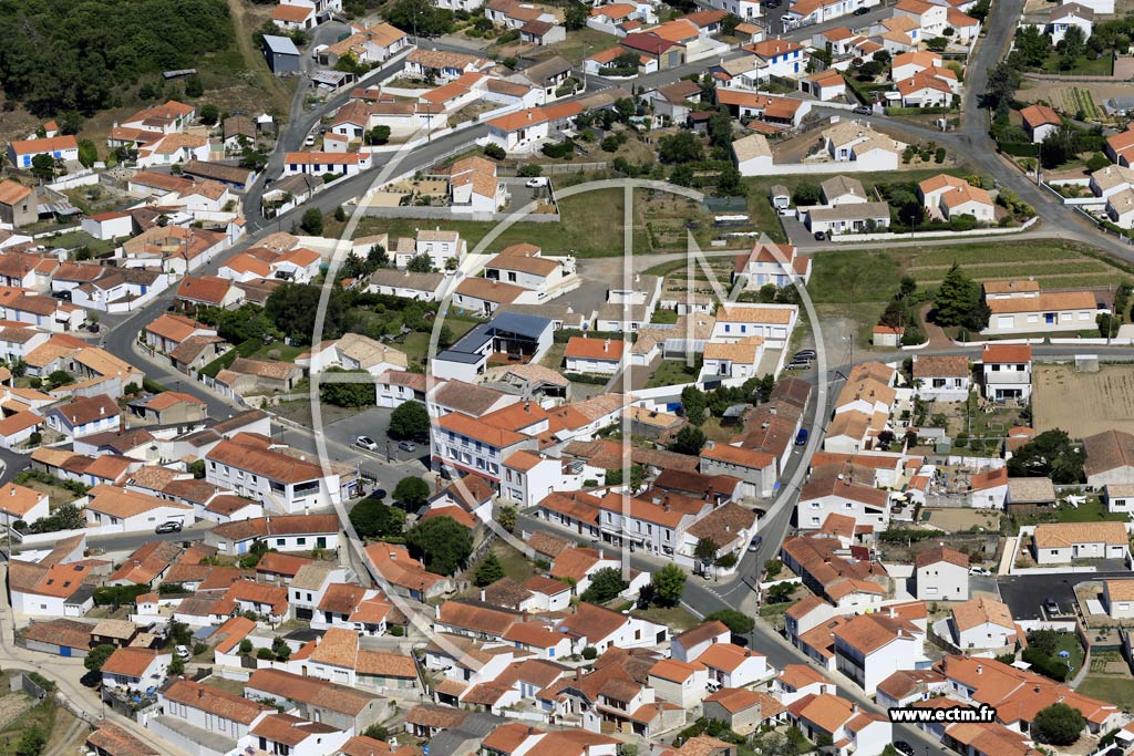 Photo arienne de La Tranche-sur-Mer (la Terrire)