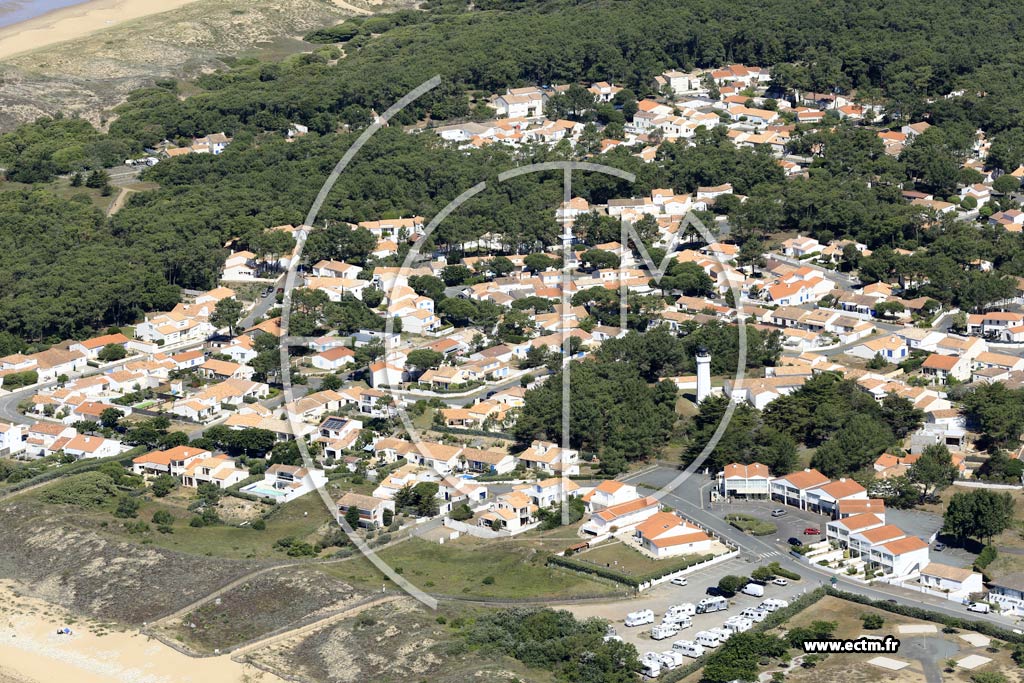 Photo arienne de La Tranche-sur-Mer (le Corps de Garde)