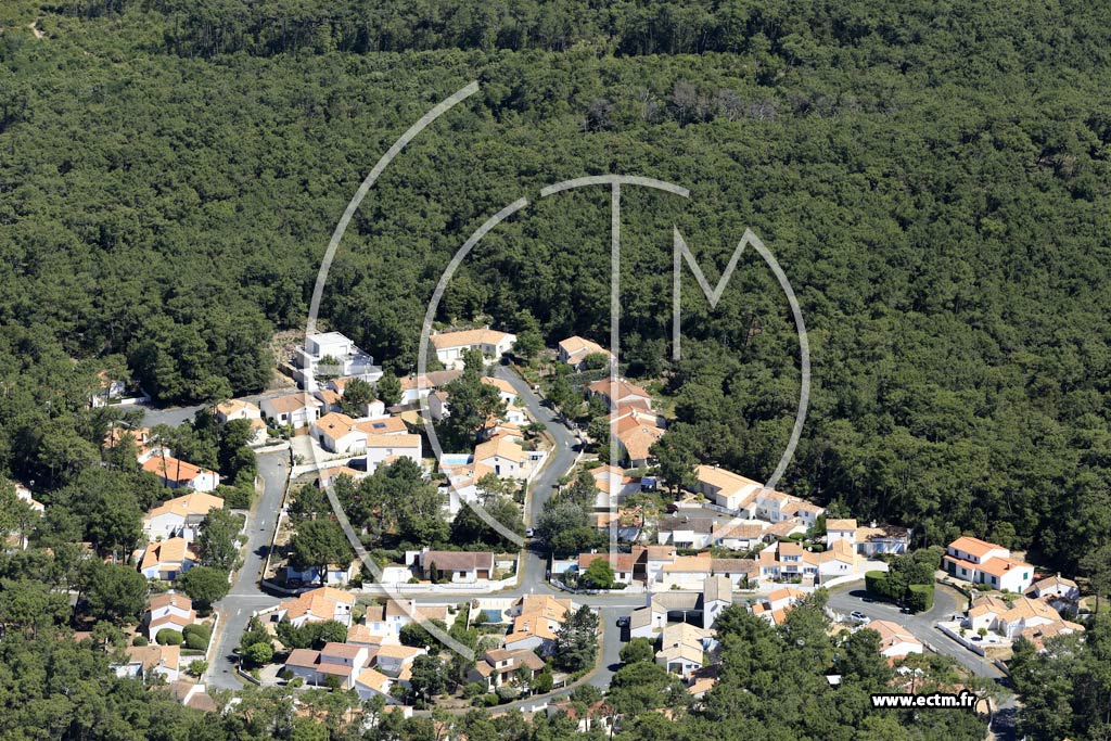 Photo arienne de La Tranche-sur-Mer (le Corps de Garde)