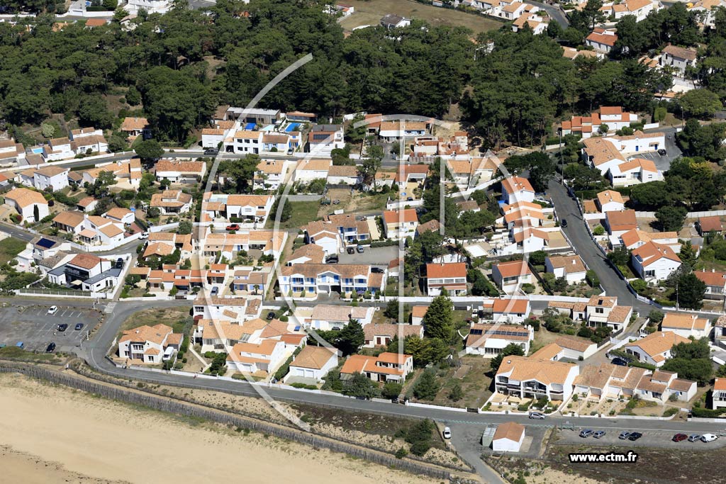 Photo arienne de La Tranche-sur-Mer (le Milouin)