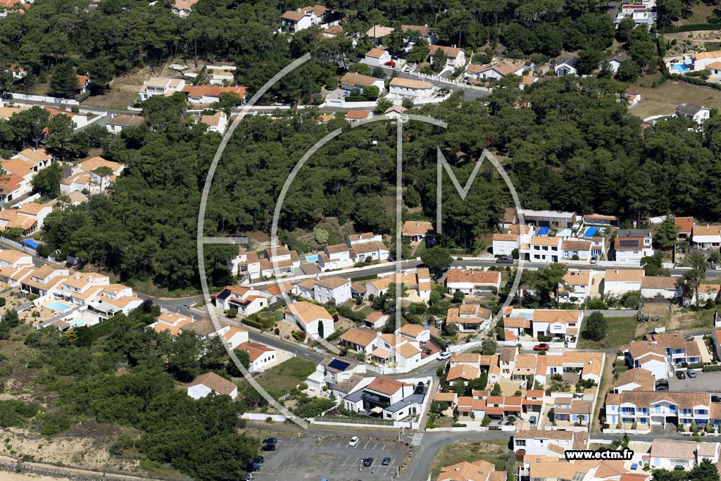 Photo arienne de La Tranche-sur-Mer (le Milouin)
