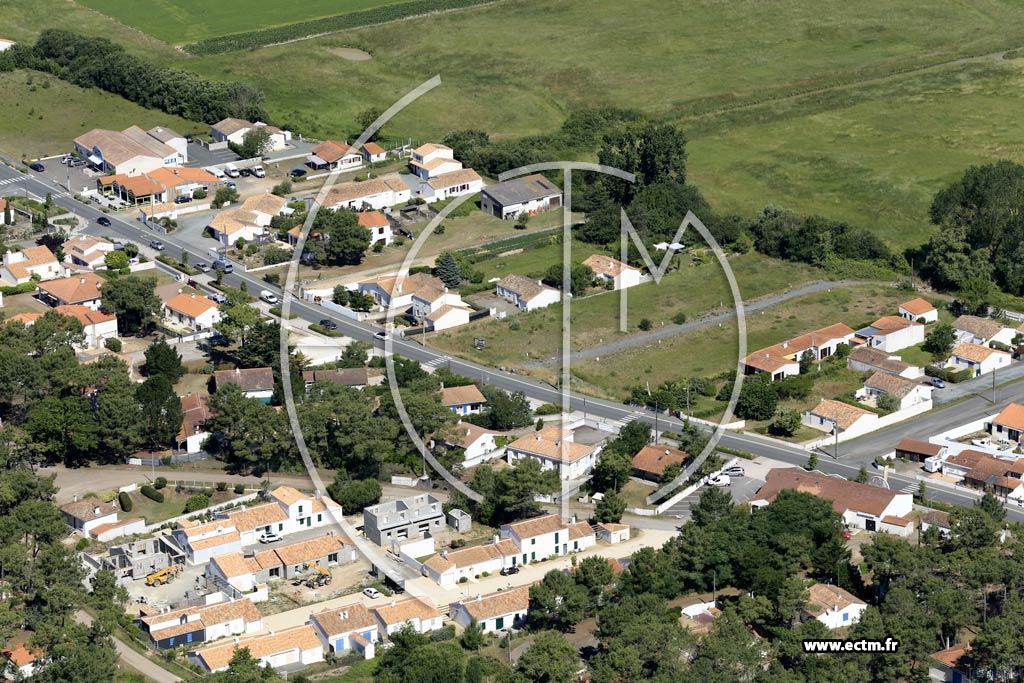 Photo arienne de La Tranche-sur-Mer (le Rocher)
