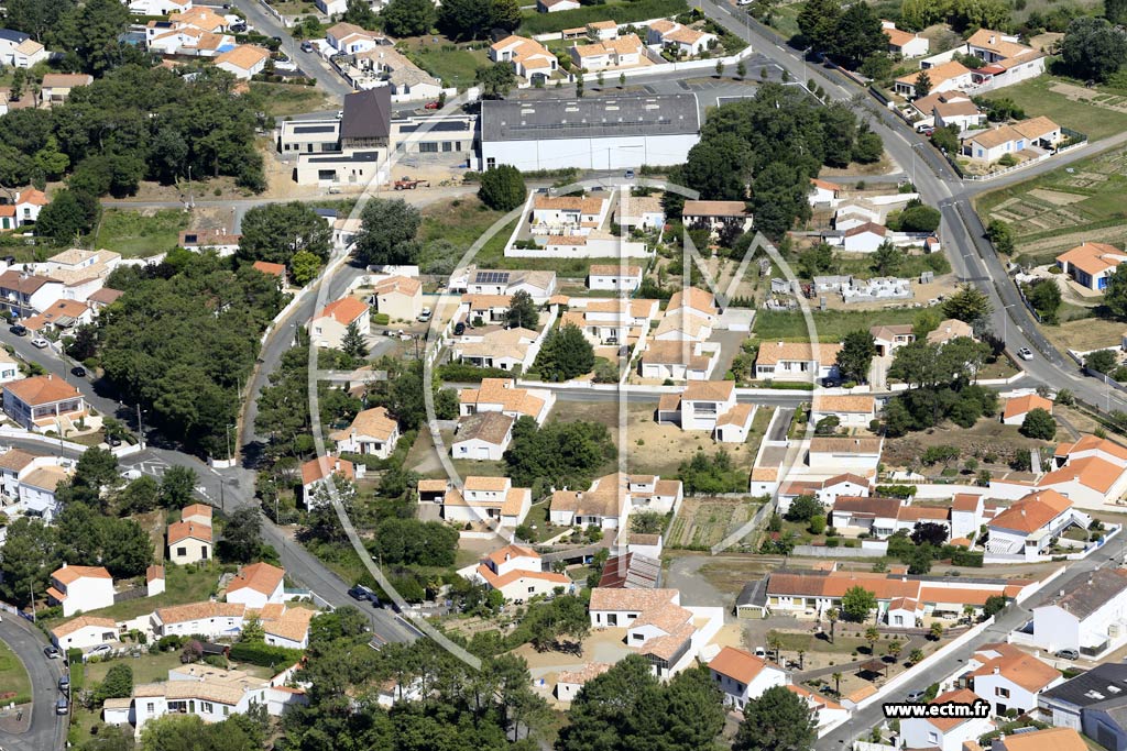 Photo arienne de La Tranche-sur-Mer (les Galopinires)