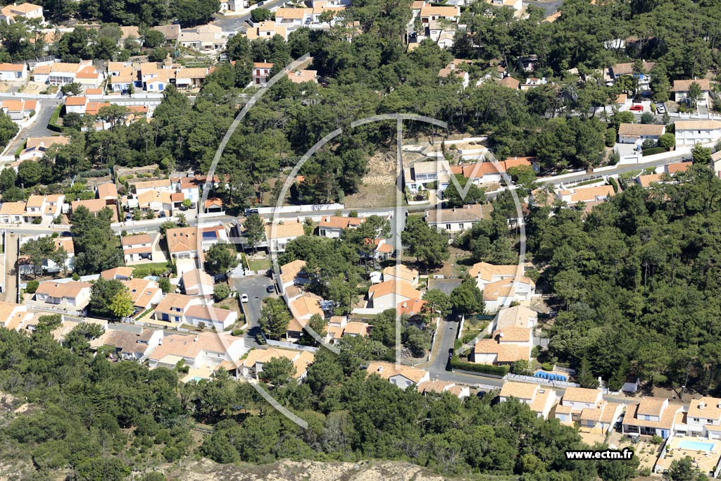 Photo arienne de La Tranche-sur-Mer (les Grenelles)