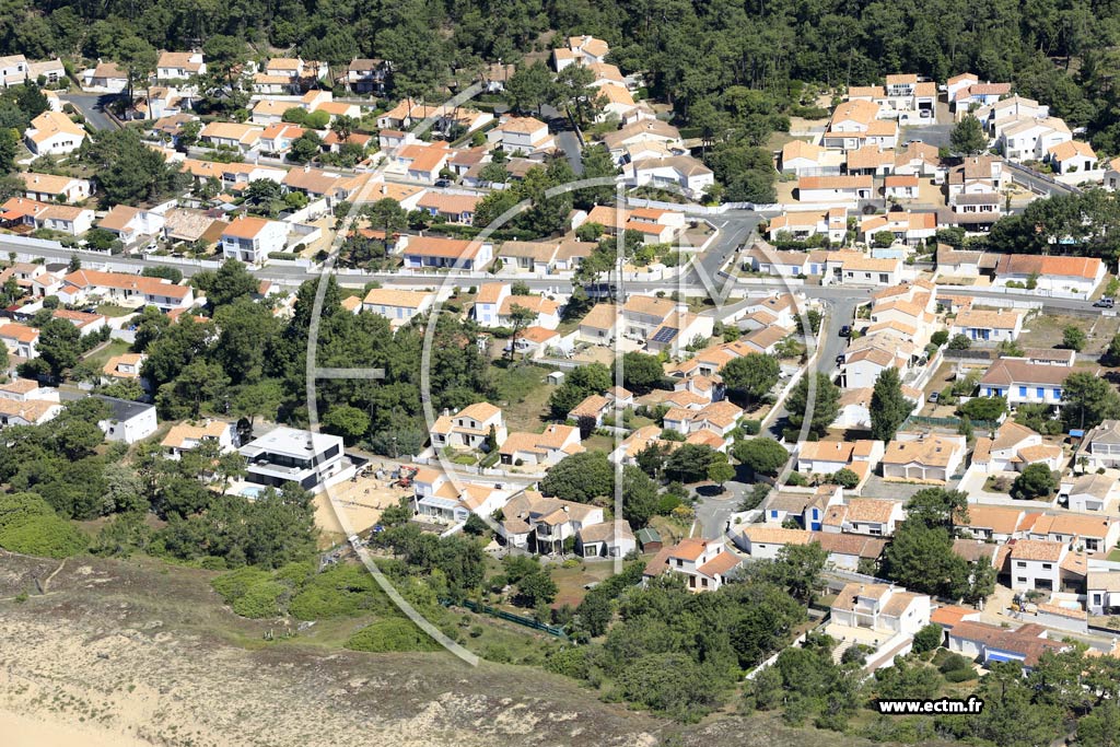 Photo arienne de La Tranche-sur-Mer (les Grenelles)