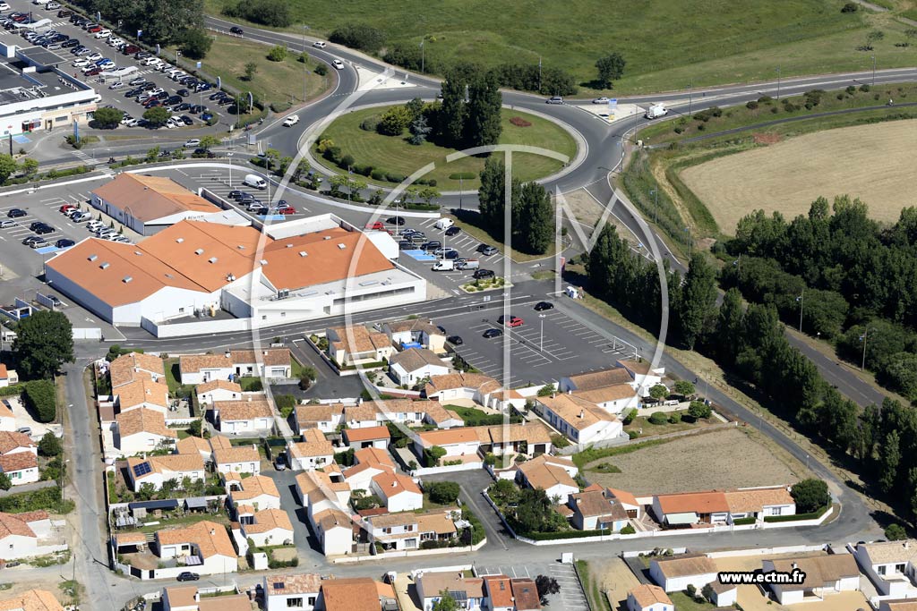 Photo arienne de La Tranche-sur-Mer (les Joncs - le Maupas)