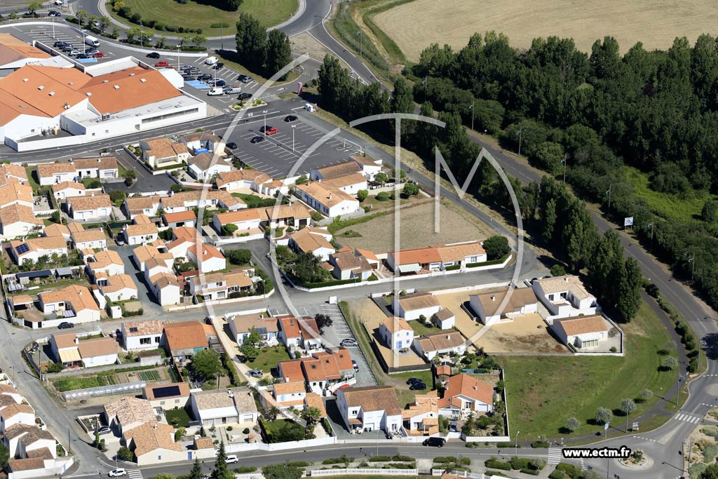 Photo arienne de La Tranche-sur-Mer (les Joncs - le Maupas)