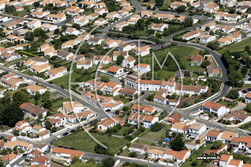 Photo arienne de La Tranche-sur-Mer (les Joncs)